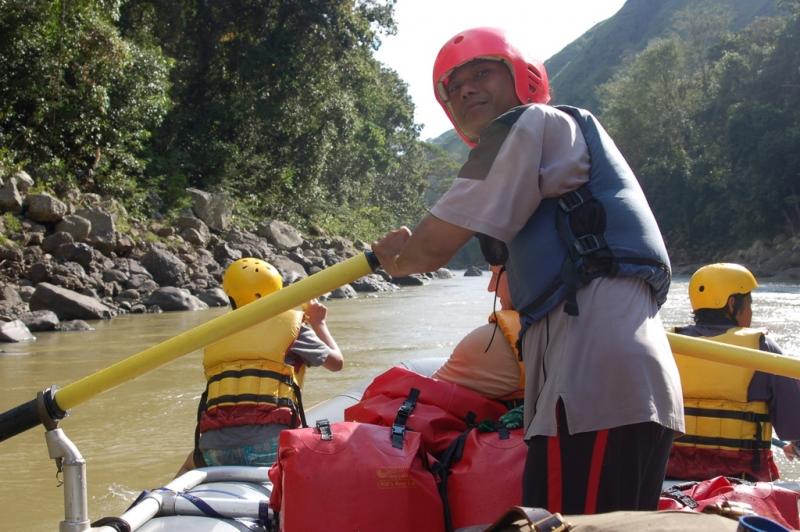Oars on Sa'dan River.