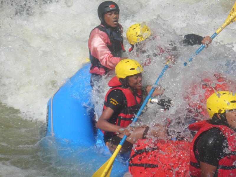 Nice rapid on Sa'dan River.